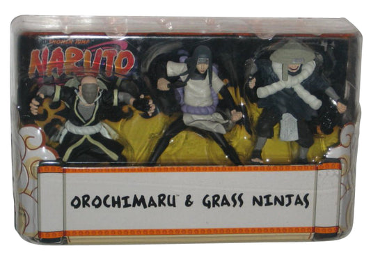 Naruto Orochimaru & Shiore Grass Ninjas Team (2008) Mattel Figure Pack Box Set