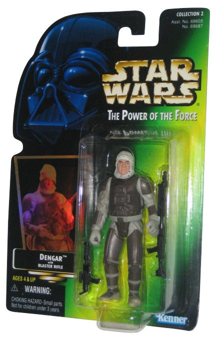 Star Wars Power of The Force Dengar Green Card (1997) Kenner Figure