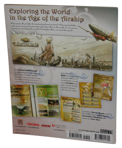 Nostalgia Brady Games Official Strategy Guide Book