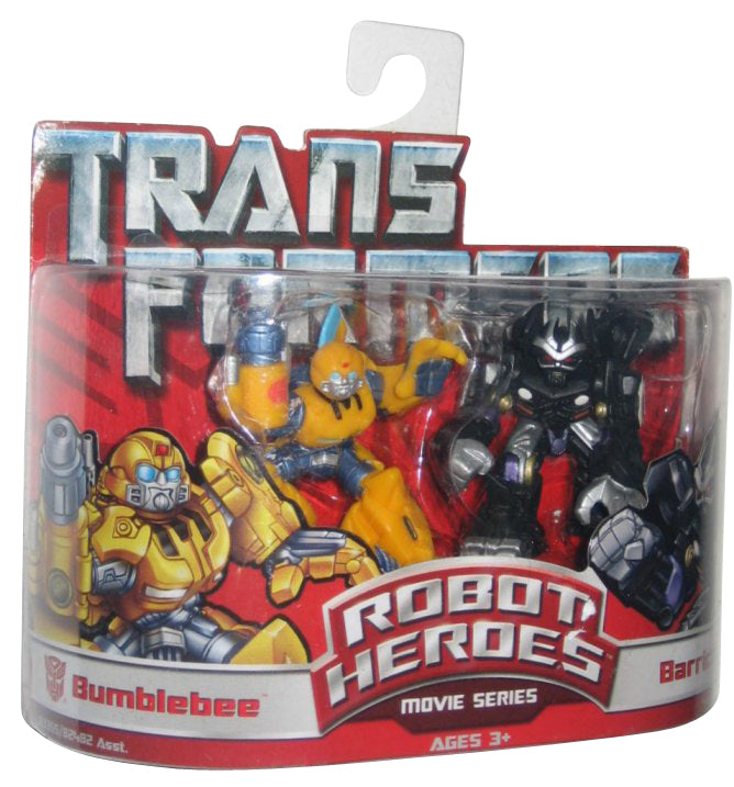 Transformers Robot Heroes Bumblebee & Barricade Figure Set