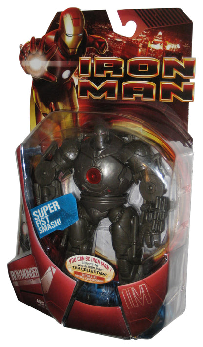 Marvel Comics Iron Man Monger (2008) Movie Series 1 Toy Figurew/ Super Fist Smash