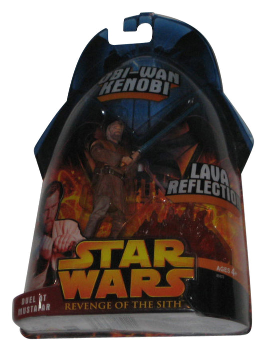 Star Wars III Revenge of Sith (2005) Duel At Mustafar Obi-Wan Kenobi Lava Reflection Figure