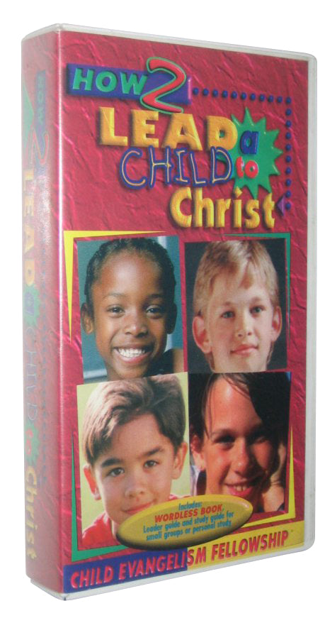 How 2 Lead A Child To Christ Religion Education VHS Tape - (Evangelism Fellowship)