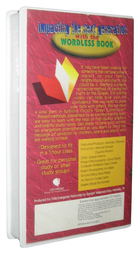 How 2 Lead A Child To Christ Religion Education VHS Tape - (Evangelism Fellowship)