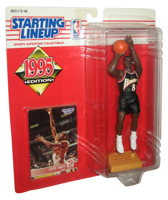 NBA Basketball Starting Lineup 1995 Steve Smith Figure w/ Card