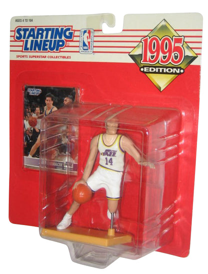 NBA Basketball Starting Lineup (1995) Kenner Jeff Hornacek Figure w/ Trading Card