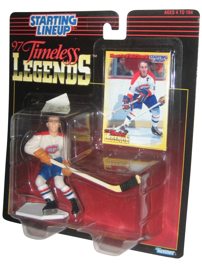 NHL Hockey Starting Lineup Maurice Richard Montreal Canadiens Timeless Legends Figure w/ Card