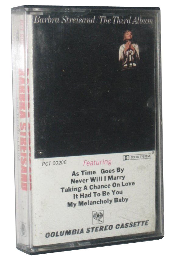 Barbra Streisand Third Album Music Cassette Tape