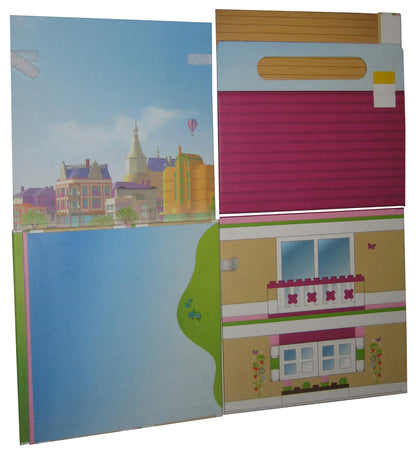 LEGO Friends Girls House Shape Fold-Up Carry Case