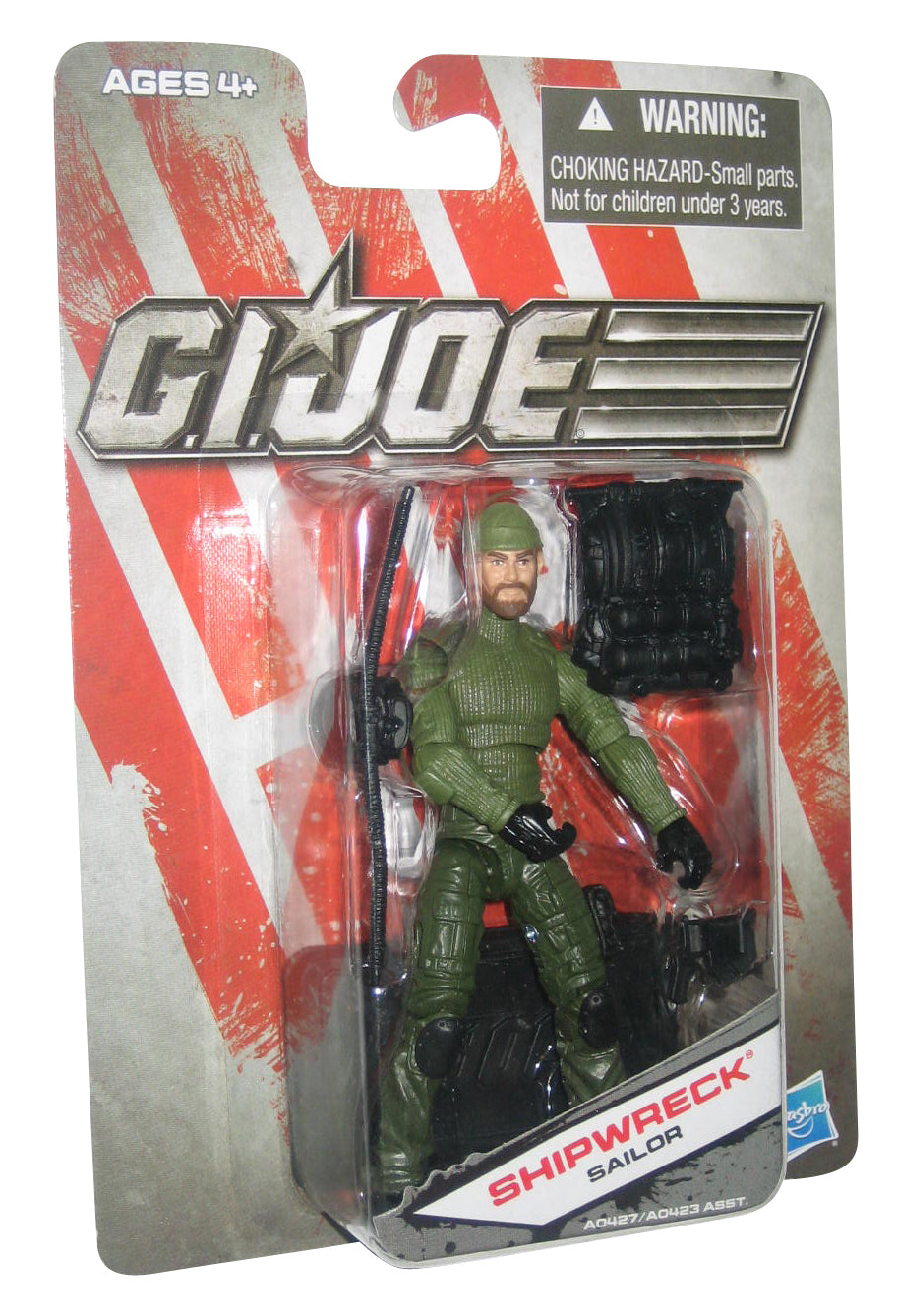 GI Joe Shipwreck Sailor (2011) Green Outfit Action Figure