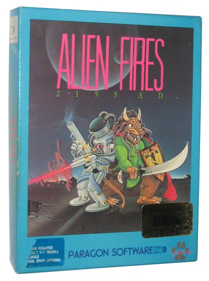 Alien Fires 2199 AD Paragon Game Box & Manual Only - (NO Game)