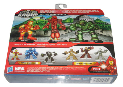 Marvel Super Hero Squad Iron Man 2 Armor Wars Part II Figure Set - (Crimson Dynamo / Titanium Man)
