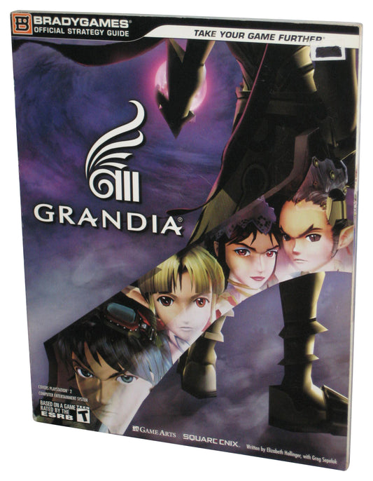 Grandia III Brady Games Official Strategy Guide Book