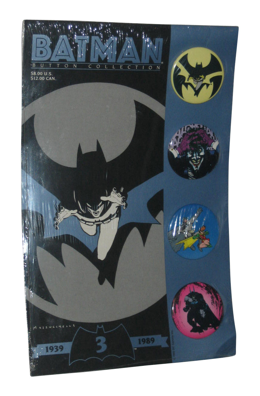 DC Comics Batman (1989) Art Button Collection Set