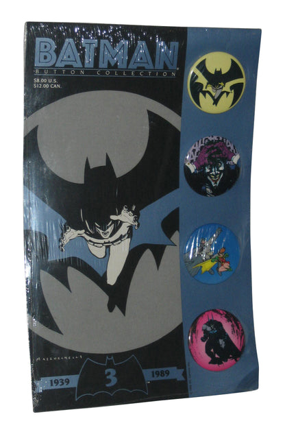 DC Comics Batman (1989) Art Button Collection Set