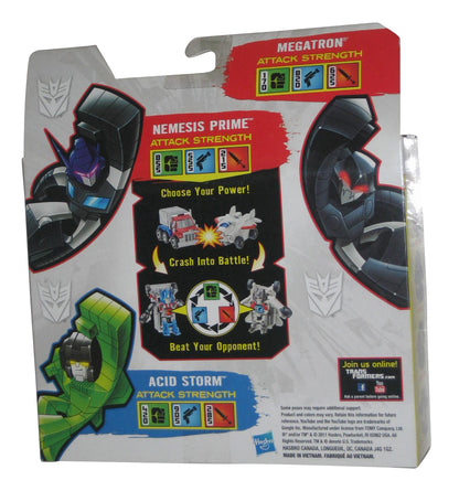 Transformers Bot Shots (2011) Battle Game Figure Set - (Acid Storm & Megatron Nemesis Prime)