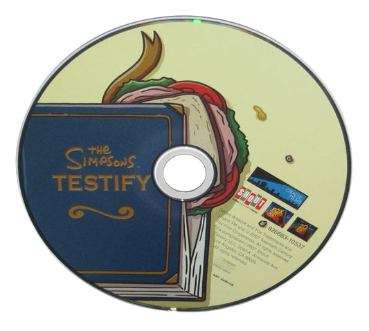 Simpsons Testify Original TV Series Music CD