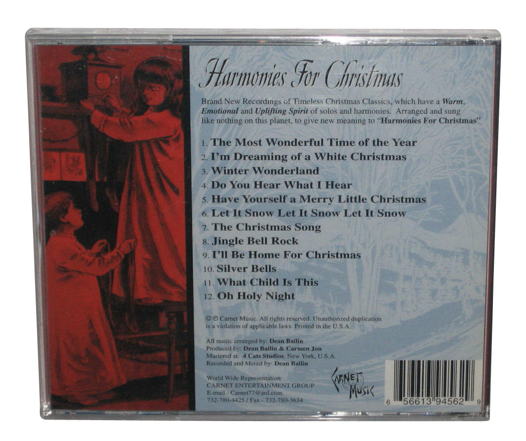 Harmonies For Christmas In Harmony Music CD
