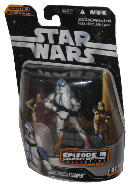 Star Wars 501st Legion Trooper Episode III Greatest Battles Saga Collection Figure - (Minor Wear)