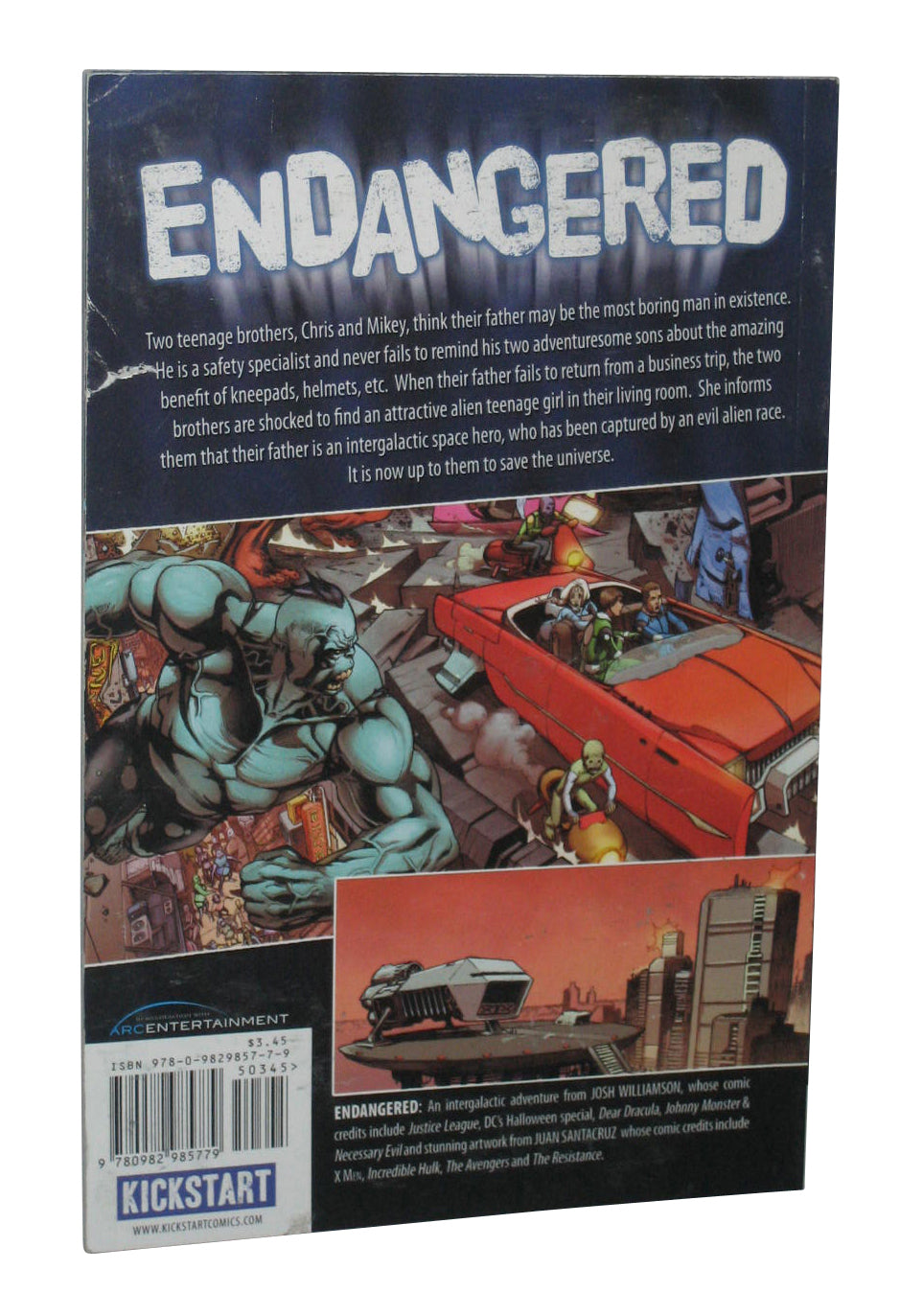 Endangered Paperback Book - (Joshua Williamson)