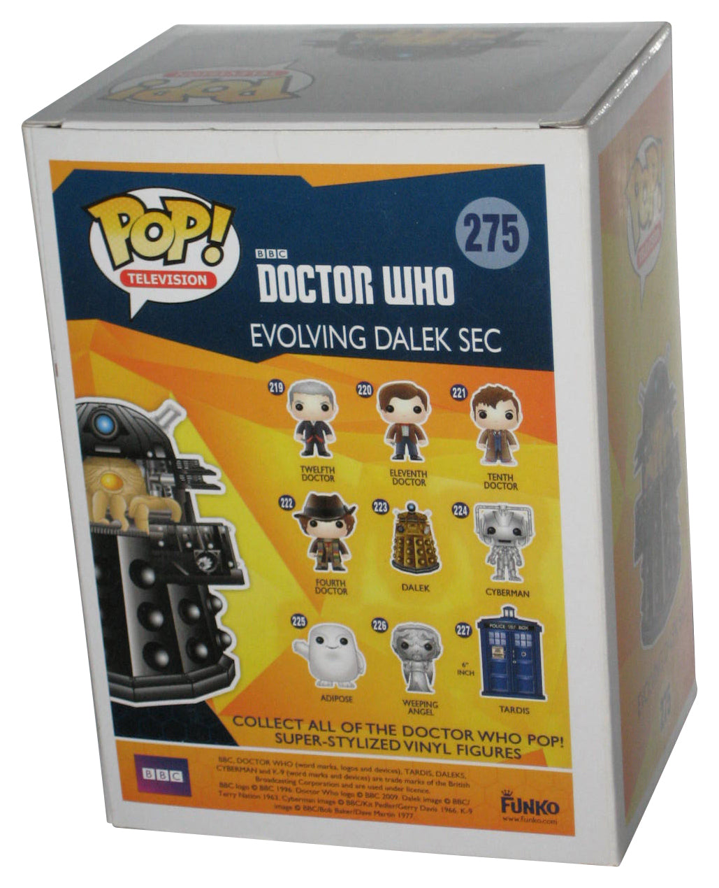 Doctor Who Dalek Sec Evolving Funko POP! Vinyl Figure 275 - (Gamestop Exclusive)