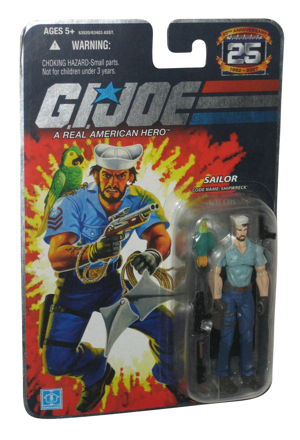 GI Joe 25th Anniversary Wave 3 Shipwreck Action Figure