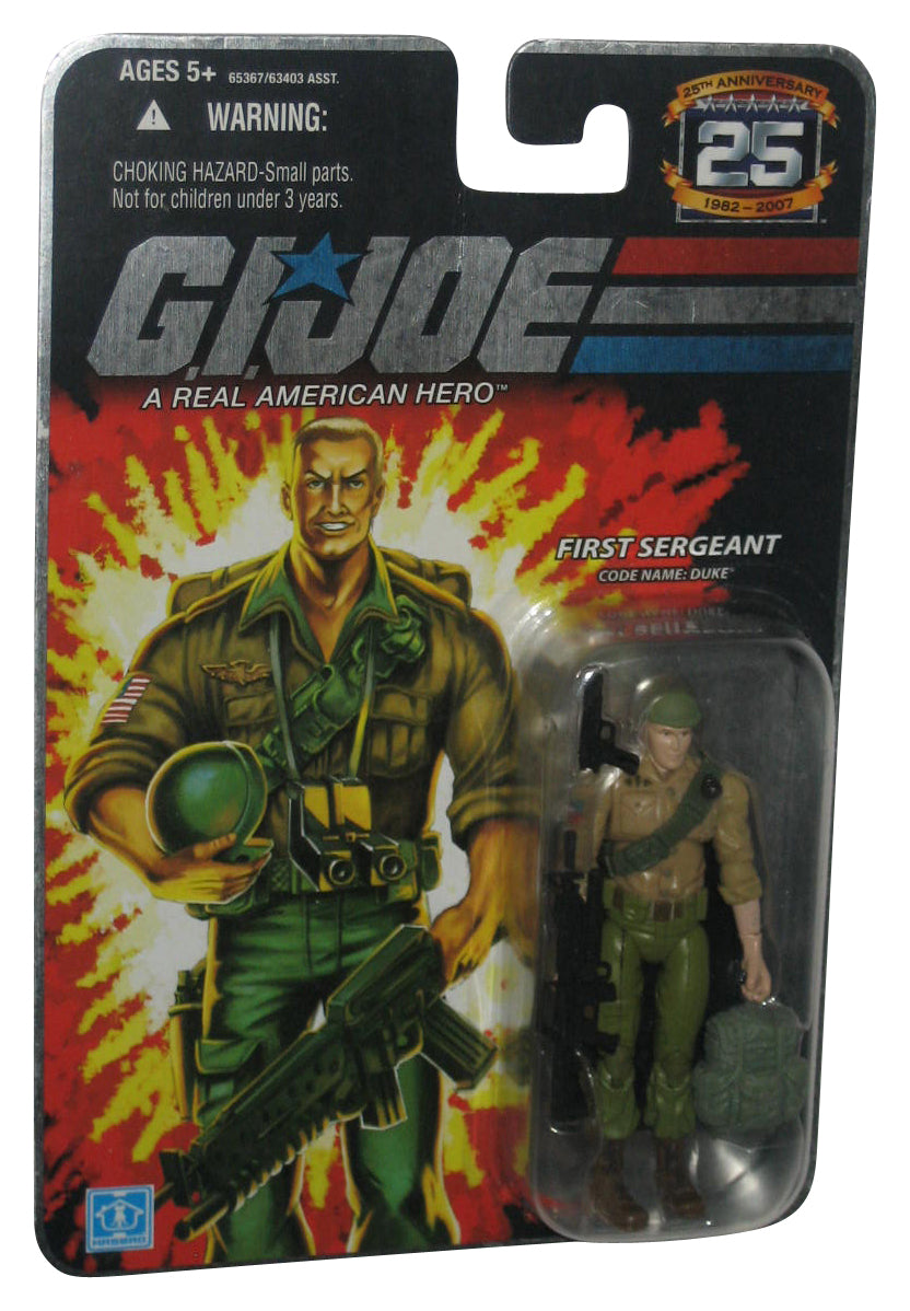 GI Joe 25th Anniversary Duke First Sergeant (2007) Hasbro 3.75 Inch Figure