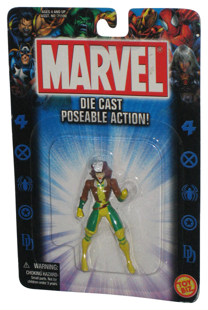 Marvel X-Men Rogue Die-Cast Poseable (2002) Toy Biz Mini 2.5 Inch Figure
