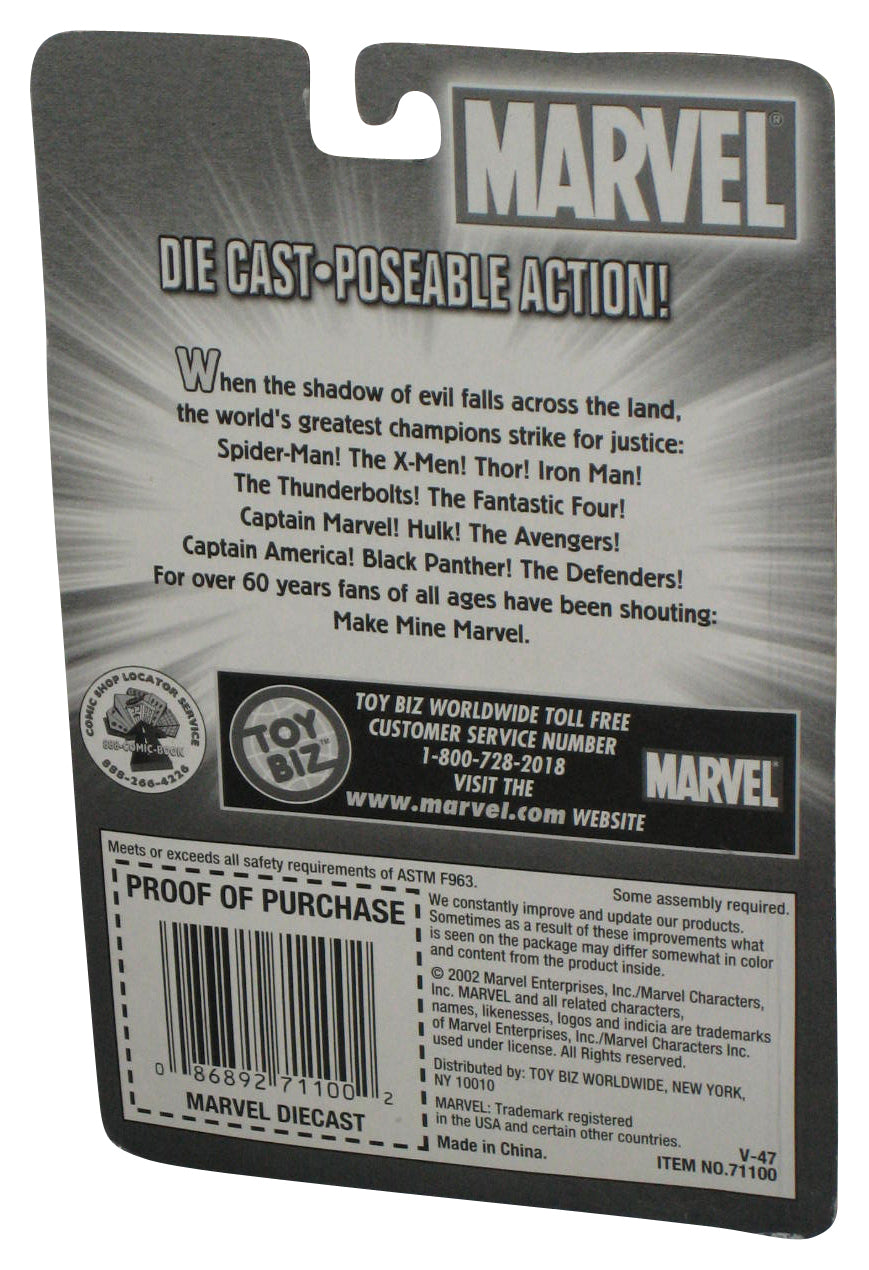 Marvel X-Men Rogue Die-Cast Poseable (2002) Toy Biz Mini 2.5 Inch Figure