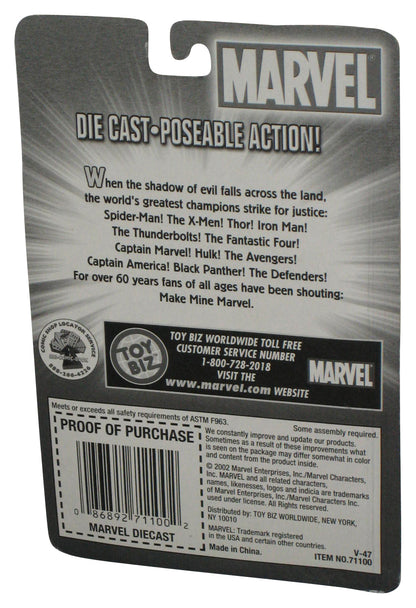 Marvel X-Men Rogue Die-Cast Poseable (2002) Toy Biz Mini 2.5 Inch Figure