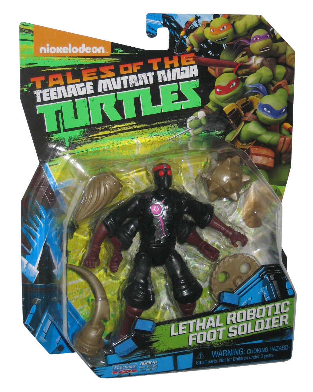 Tales of The TMNT (2017) Playmates Lethal Robotic Foot Soldier Figure - (Teenage Mutant Ninja Turtles)