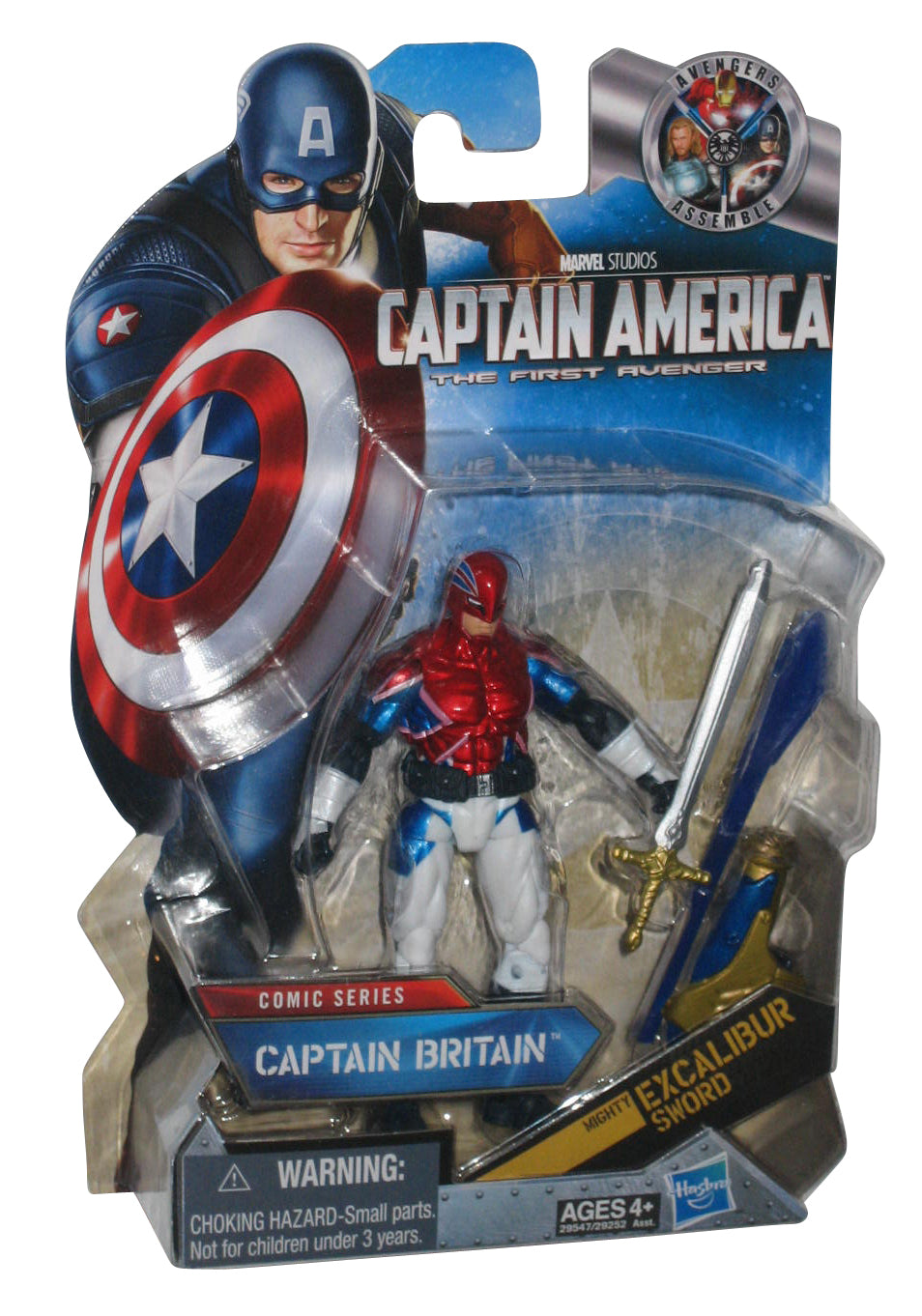 Marvel Captain America Movie Series 2 Captain Britain Hasbro Figure