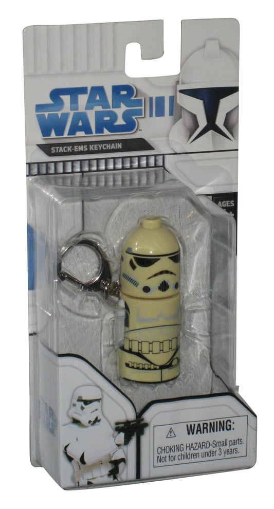 Star Wars Stack Ems Stormtrooper (2008) Basic Fun Keychain