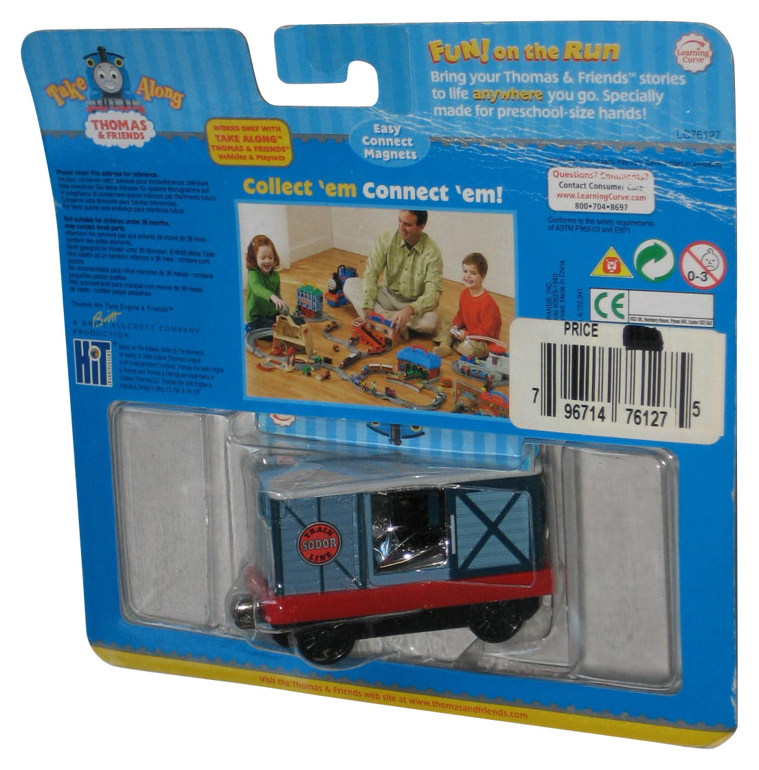 Thomas & Friends Take Along (2006) Faulty Whistles Movie Car Die-Cast Tank Engine Train Toy