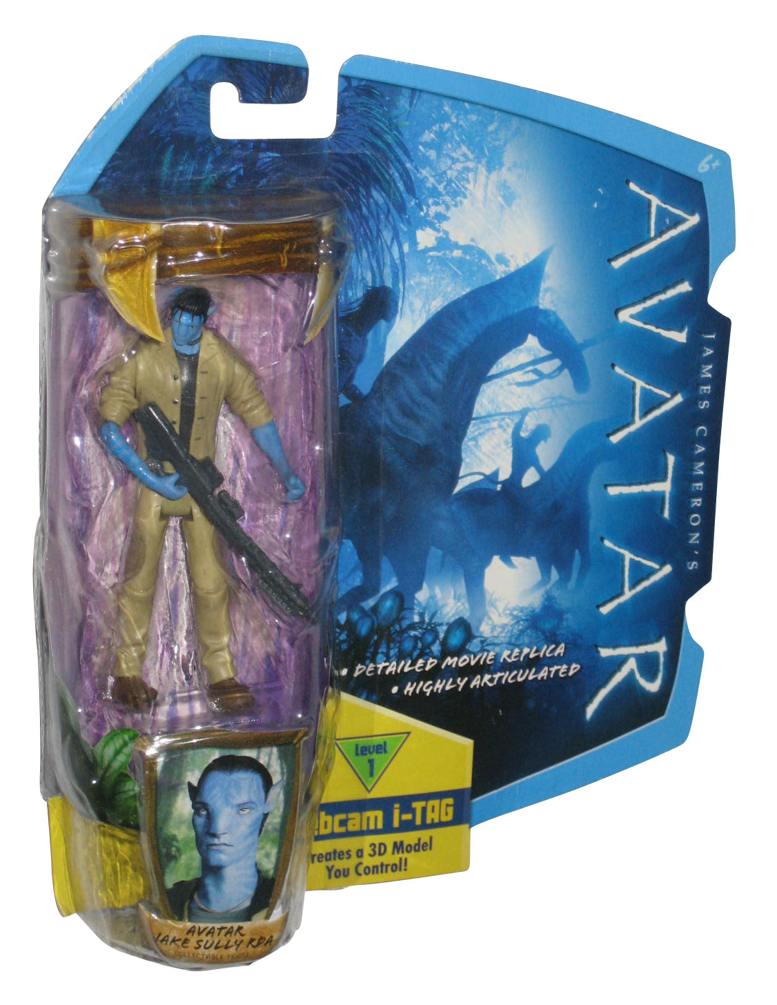 James Cameron's Avatar Jake Sully RDA (2009) Mattel Collectible Action Figure