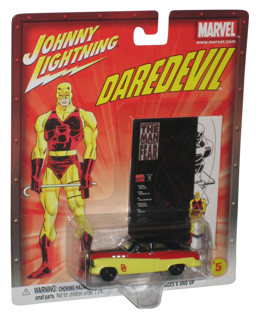 Marvel Johnny Lightning Daredevil (2002) Bumongous Die-Cast Toy Car #5