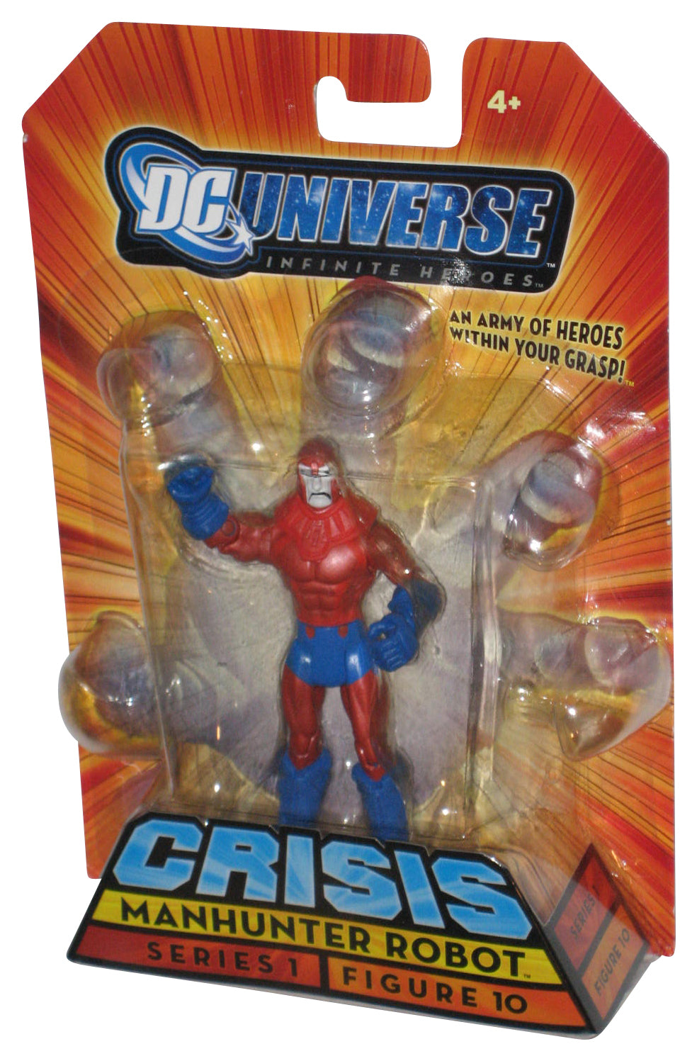 DC Universe Infinite Heroes (2008) Manhunter Robot Series 1 Action Figure #10