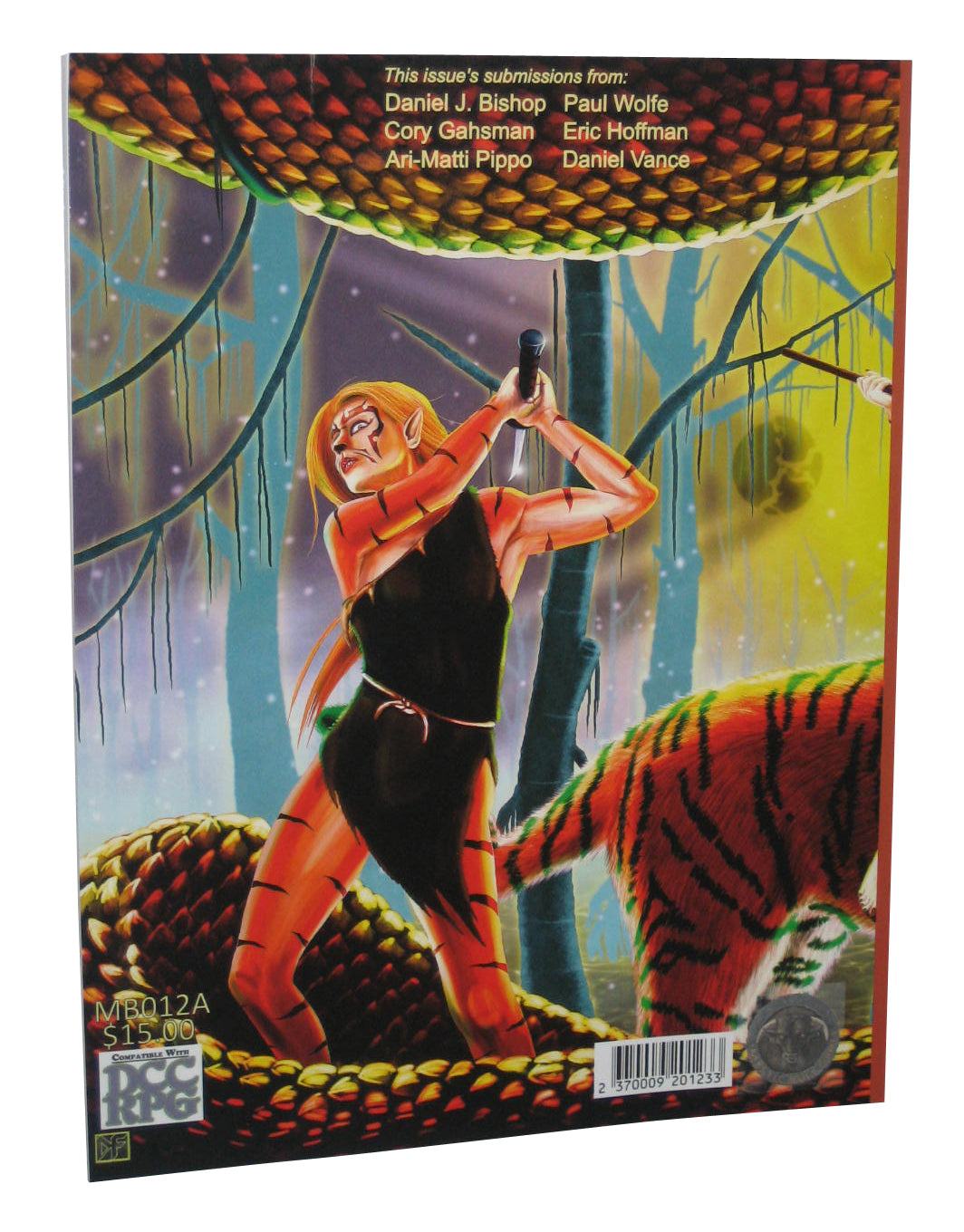 D.A.M.N.! Spring Summer 2018 DCC RPG Rare Paperback Book