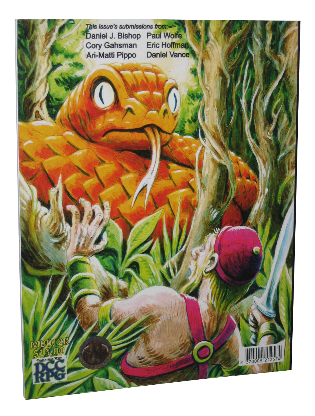 D.A.M.N.! Spring Summer 2018 Rare DCC RPG Paperback Book