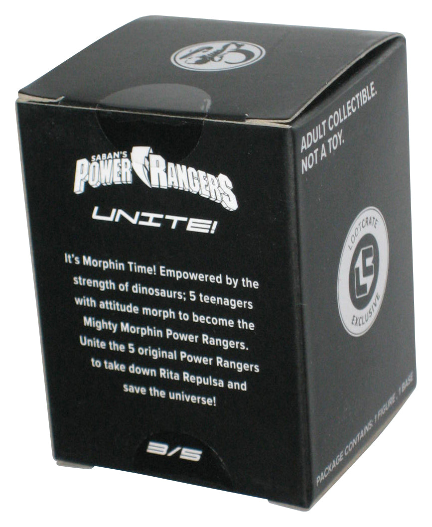 Power Rangers Unite Black Mini Figure #3 of 5 - (Loot Crate Exclusive November 2017)