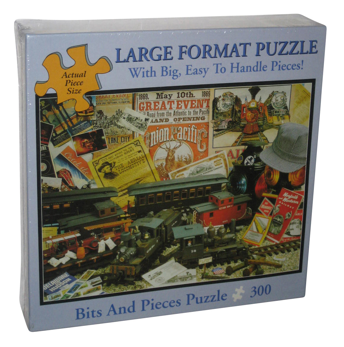 Bits and Pieces Railway Memorabilia Railroad 300 Piece Puzzle