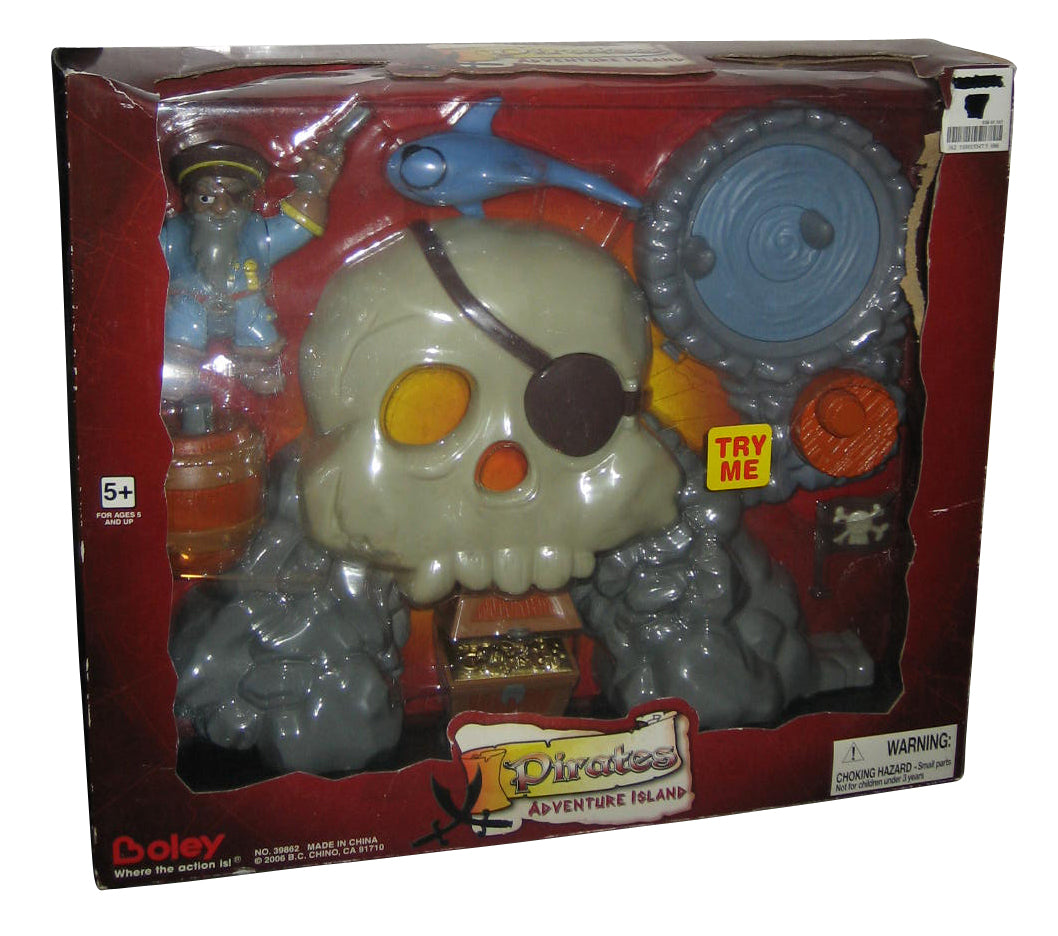 Pirates Adventure Island Skull Fortress (2006) Boley Toy Figure Set