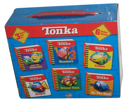 Tonka Book & Green (2009) Phidal Plush Toy Box Set - (6 Books)