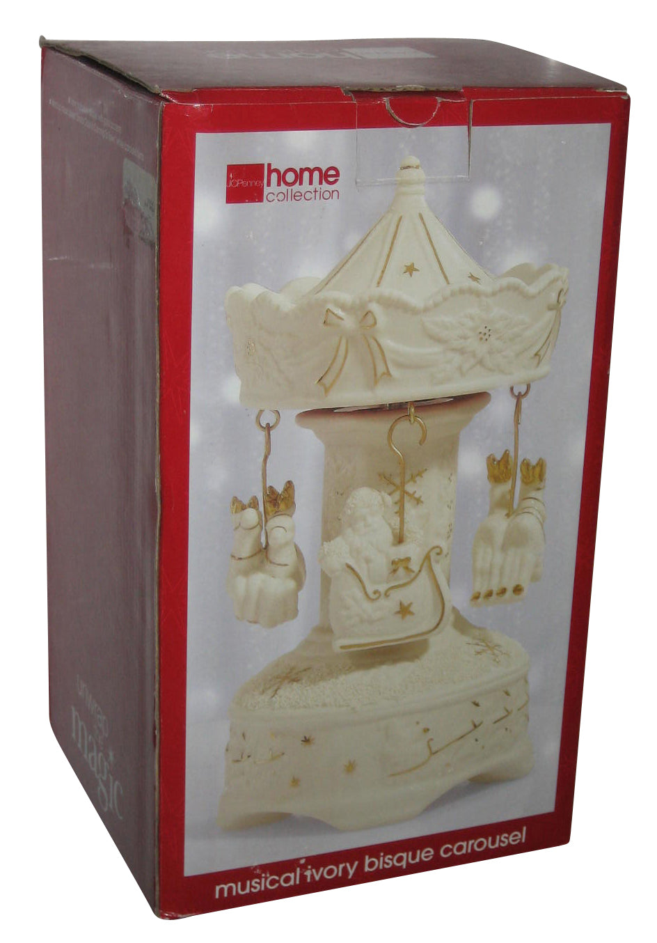 JC Penny Home Collection (2006) Musical Ivory Bisque Carasoul