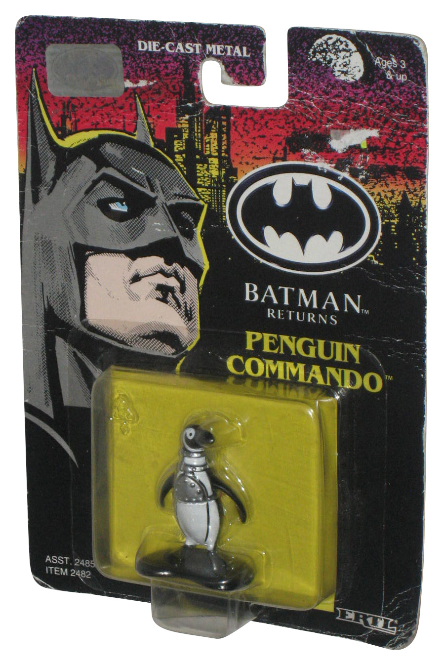 DC Batman Returns Movie Penguin Commando (1992) Ertl Die-Cast Metal Figure