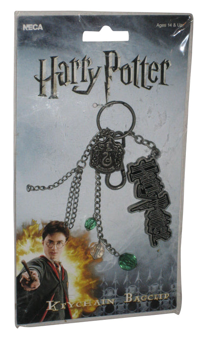 Harry Potter Half Blood Prince NECA Bag Clip Keychain w/ Slytherin Charms
