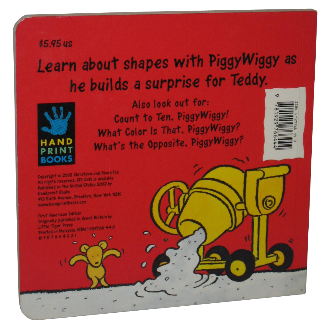 What Shape Is That PiggyWiggy? Hardcover Kids Children Book - (Diane Fox)