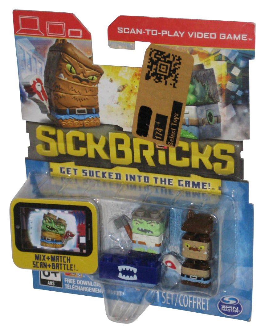 Sick Bricks Character Pack Zombie & Werewolf Mini Figure Set