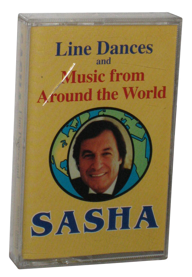 Line Dances and Music From Around The World Sasha Music Cassette Tape