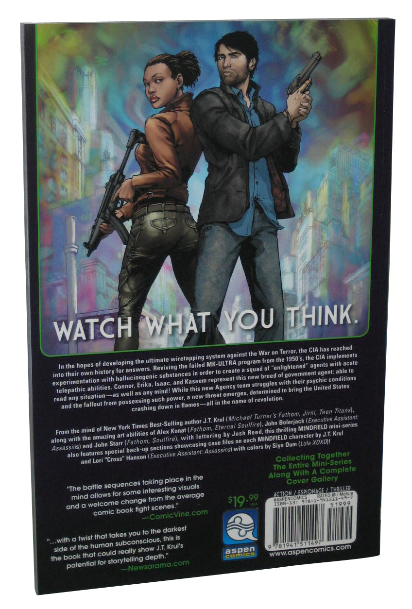 Mindfield Aspen Comic Bento Exclusive Vol. 1 Paperback Book - (JT Krul)